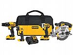 DEWALT DCK421D2 20V MAX COMBO 4 TOOL KIT $260 and more