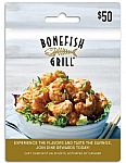 $50 Bloomin’ Brands Bonefish Grill Restaurant Gift Card $25