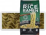 10-Pk Lotus Foods Gourmet Jade Pearl Rice Ramen Noodles with Miso Soup $10.46