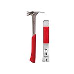 Milwaukee 17 oz. Smooth Face Framing Hammer with 12 in. Pry Bar $26 Shipped and more