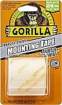 Gorilla Tough & Wide, Heavy Duty Double Sided Mounting Tape, 2" x 48" $6.19