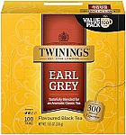 100-Count Twinings Earl Grey Black Tea Bags $6.64 and more