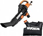 WORX WG509 12 Amp TRIVAC 3-in-1 Electric Leaf Blower $65 and more