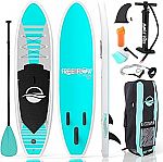 SereneLife Inflatable Stand Up Paddle Board $159.07