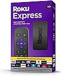 Roku Express (New) HD Streaming Device $23