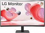 LG 32MR50C-B 32" FHD Curved Monitor $149