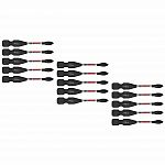 15-Pack 2" BOSCH Impact Philips #2 Screwdriving Power Bits $3.47