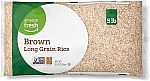 Amazon Fresh 5lb Brown Long Grain Rice $5.87