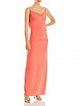 Aqua Women's Open Back Long Evening Dress $21 and more
