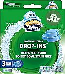6-Count Scrubbing Bubbles Continuous Clean Drop-Ins Toilet Cleaner Tablets $5.43