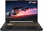 ASUS TUF F15 Laptop: 15.6" FHD 144Hz, i7-12700H, RTX 4060, 16GB, 512GB $749.99