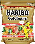 10-Oz HARIBO Goldbears Gummi Candy Resealable Bag