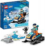 LEGO City Arctic Explorer Snowmobile 60376 Building Toy Set $5.49 and more