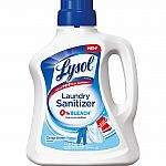 Lysol Laundry Sanitizer Additive 90 fl.oz + $8 promo credit $12.80