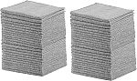 50-Pack 12"x12" Rubbermaid Microfiber Cloth Towels $9.98