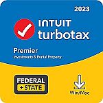 TurboTax Deluxe Federal 2023 + $10 Amazon Gift Card $37