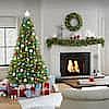 Home Decorators Collection 7.5 ft. Pre-Lit Swiss Mountain Spruce Artificial Christmas Tree $179 (74% Off)