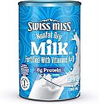 13 Oz Swiss Miss Nonfat Dry Milk $4.66