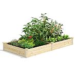 Greenes Fence 4 ft. x 8 ft. x 10.5 in. Original Pine Raised Garden Bed $67.11