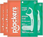 600-Ct Plackers Micro Mint Dental Flossers $6.72