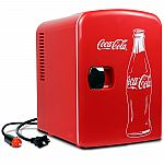 4-Liter 6-Can Coca-Cola Classic Mini Fridge $19.98