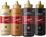 4-pk Torani Puremade Sauce Variety Pack, 16.5 Oz Bottles $5.34 (87% off)