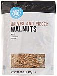 2-Pack 16-Oz Happy Belly California Walnuts, Halves and Pieces $6.64