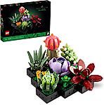 LEGO Icons Succulents 10309 Artificial Plants Set (771 Pieces) $40