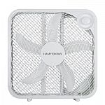 Hampton Bay 20 in. 3-Speed Indoor Box Fan or 14" Oscillating Tower Fan $20 Shipped and more