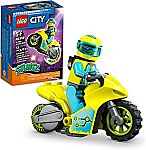 LEGO City Cyber Stunt Bike 60358 Building Toy Set $6 and more