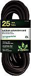 25-Ft GoGreen Power 14/3 Outdoor Extension Cord $12 and more