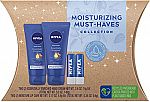 NIVEA Moisturizing Must-Haves 4-pieces Gift Set $6.40 or less