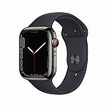 Apple Watch Series 7 GPS + Cellular, 45mm $459