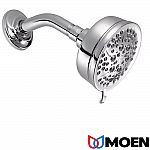 MOEN Caldwell 2.5 GPM Fixed Showerhead: Chrome $13.02 YMMV