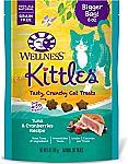 6 Oz Wellness Kittles Natural Grain Free Cat Treats $2.57
