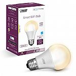 Feit Electric OM60/927CA/AG 60W Equivalent WiFi Dimmable 2700k Led Bulb $2.97