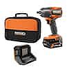 RIDGID 18V Brushless Cordless 1/2 in. Impact Wrench Kit with 4.0 Ah Battery and Charger + 7-1/4 in. Circular Saw $169  