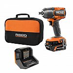 RIDGID 18V 1/2" Brushless Impact Wrench Impact Wrench Set $169