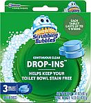 6-Count Scrubbing Bubbles Continuous Clean Drop-Ins Toilet Cleaner Tablet $5.40 and more