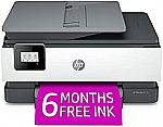 HP OfficeJet 8015e Wireless Color All-in-One Printer with 6 Months Free Ink with HP+(228F5A) $99.99