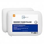 2-Count Mainstays Memory Foam Bed Pillows (Standard/Queen) $14