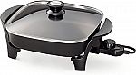 Presto 06626 11 inch Electric Skillet w/glass lid $21