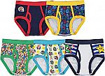 Nintendo Boys' Mario 5 Pack Briefs $9.84