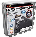 12 sq ft Performance Tool W88988 12" X 12" Protective Diamond Shape Anti-Fatigue Interlocking Floor Mat $10.67