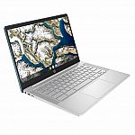 HP 14" Chromebook Laptop (Celeron N4500, 1080p, 4GB, 128GB, Sleeve, Mouse) $215