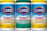 12-Pack 75-Count Clorox Disinfecting Wipes $33