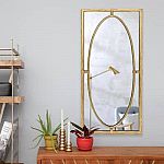 StyleWell Medium Rectangle Gold Antiqued Classic Mirror $31 Shipped