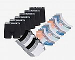 Hurley Men's 12-Pairs Crew Socks $17.99 and more