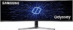 Samsung 49" Class Odyssey CRG9 Series DQHD Curved Gaming Monitor $799