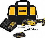 DEWALT 20V MAX XR Oscillating Tool Kit, 3-Speed (DCS356C1) $99 and more